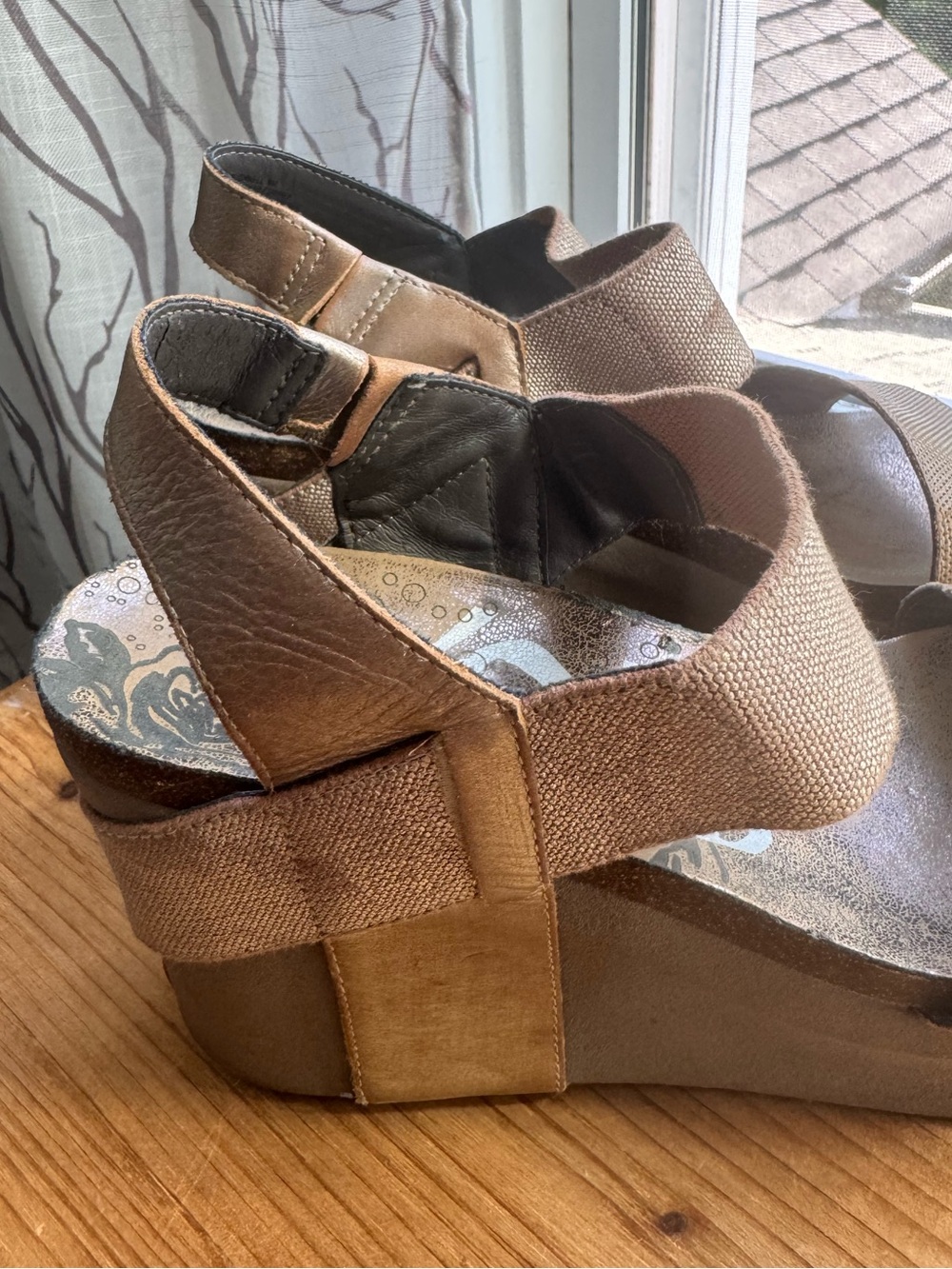 OTBT Bushnell Leather Wedges 9 - Picture 4 of 9
